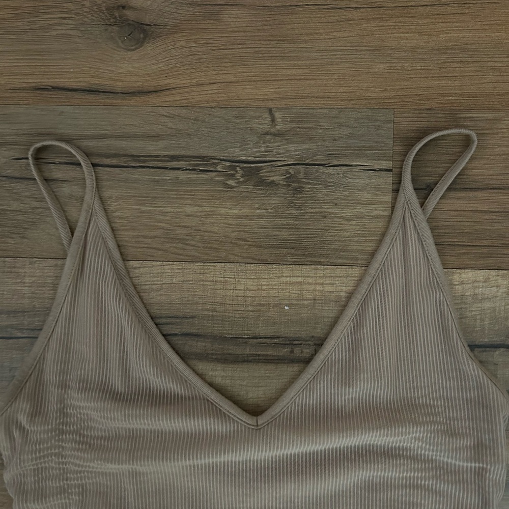 Forever 21 Taupe Midi Dress - Picture 2 of 4